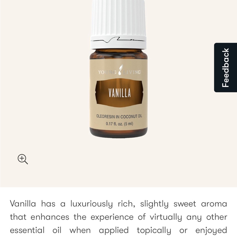 Young Living Vanilla Essential oil-5ml